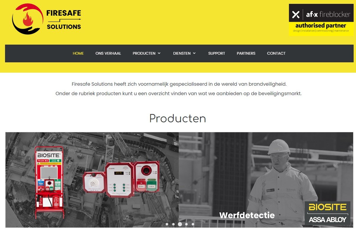 Oplossingen voor Brandbeveiliging